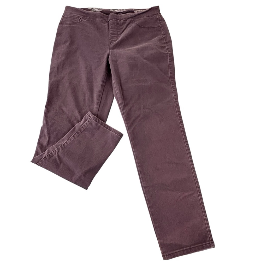 Sound Style Lucy Pull On Leggings Large Plum Purple Style M1066AD8 (341